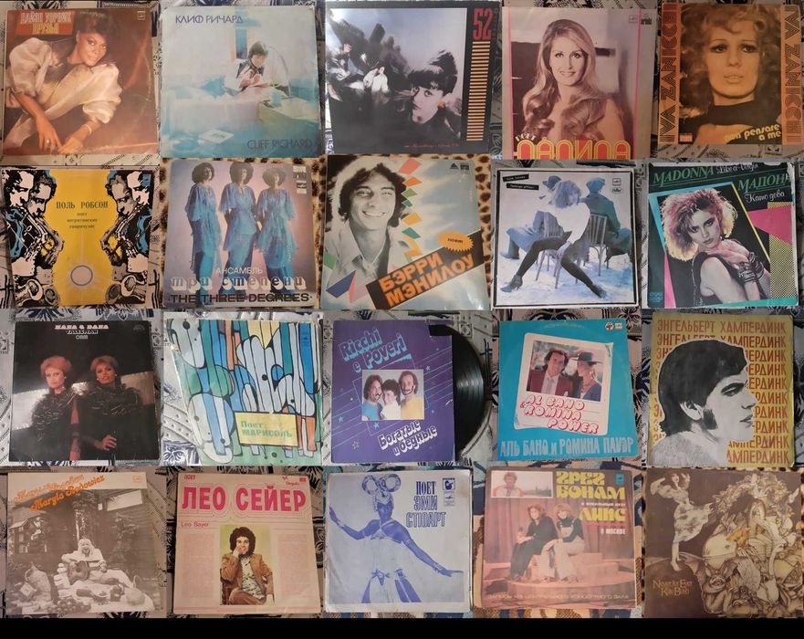 Винил Пластинки Зарубежные исполнители