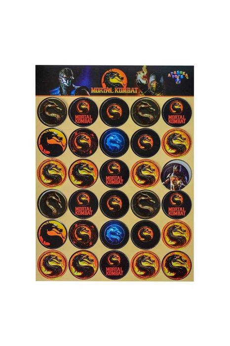 Игровые фишки круглые 90 шт.