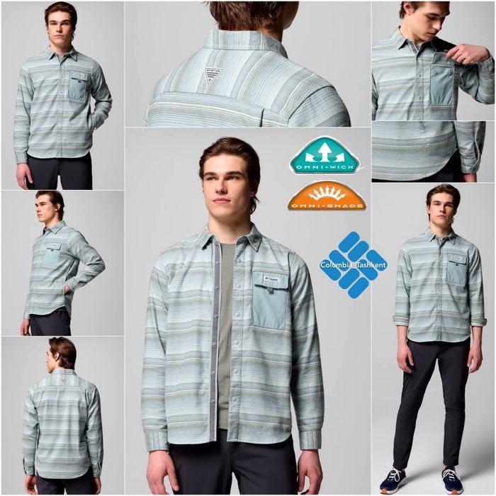 Columbia Весенний ПИДЖАК Рубашка Премиум класса из США