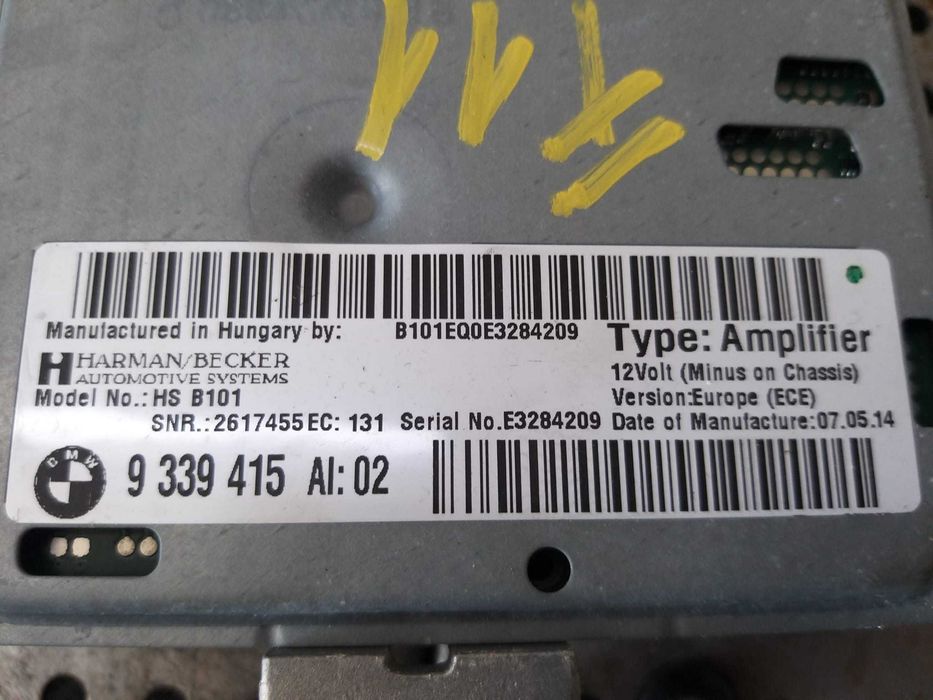 Modul amplificator audio bmw seria 5 f11 9339415