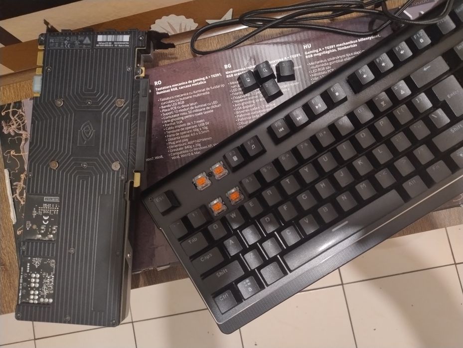 GTX 980 4GB + CADOU Tastatură Mecanică A+ K91 (RGB)