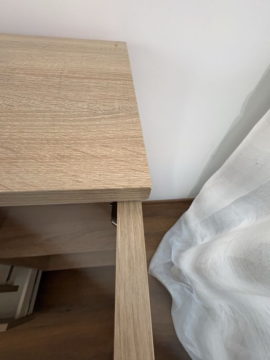Comodă JYSK model TAPDRUP (4 sertare + 1 ușă), nuanță stejar deschis