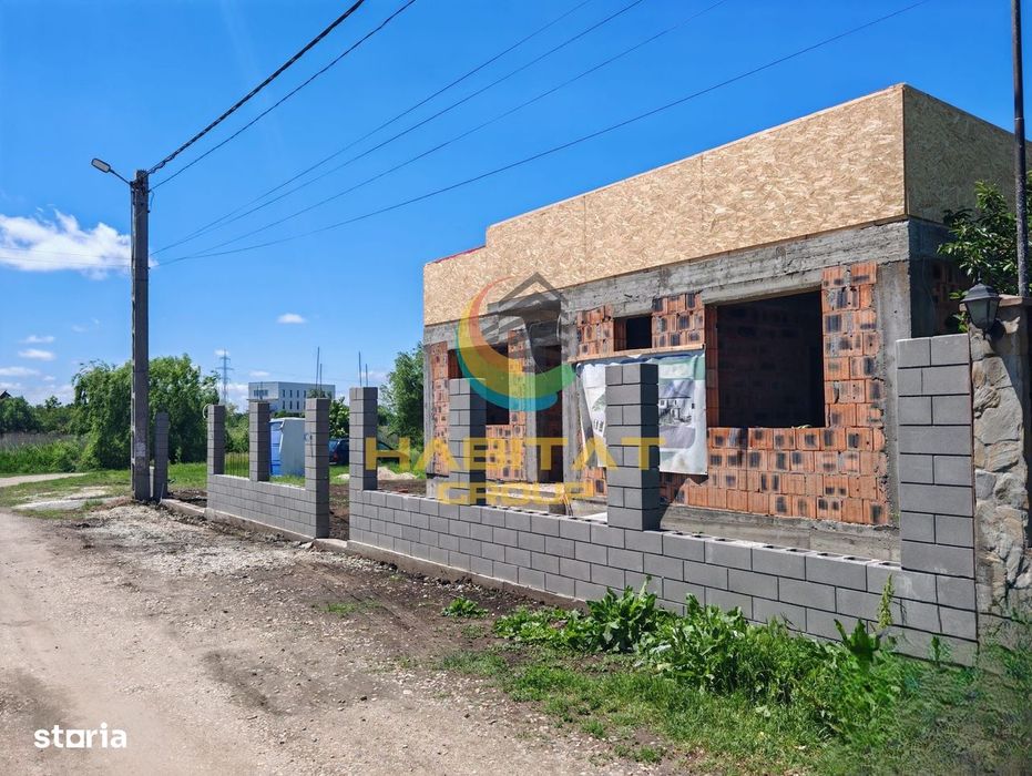 Casa pe parter | 3 dormitoare | Teren 434 mp | Comision 0%