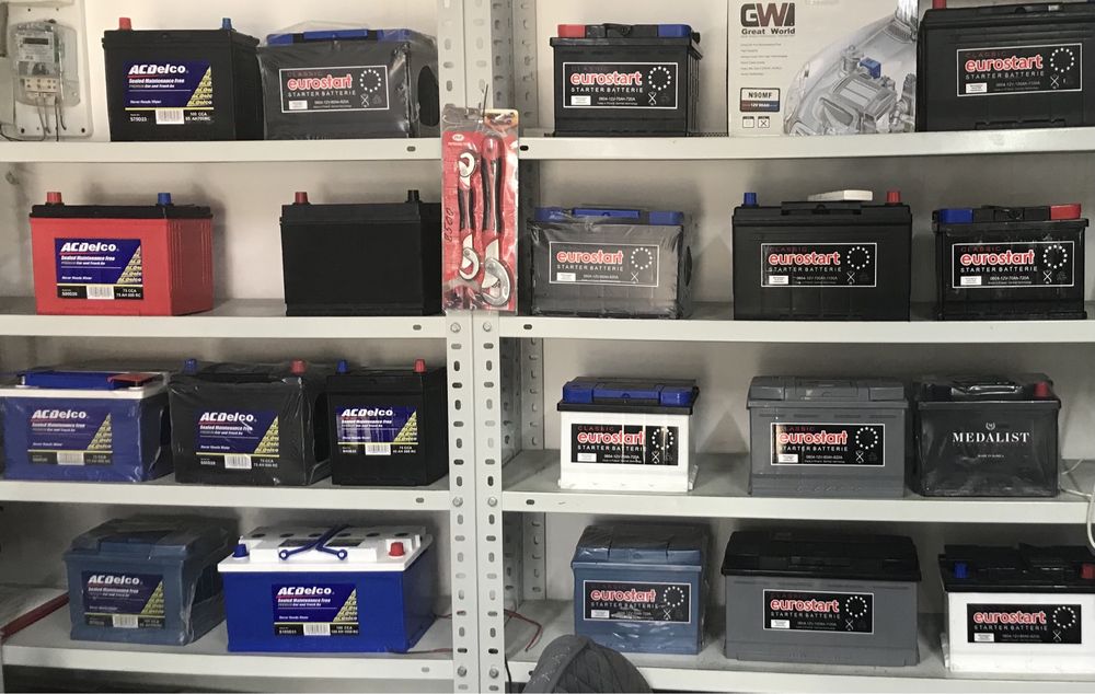 Аккумуляторы новые и б/у