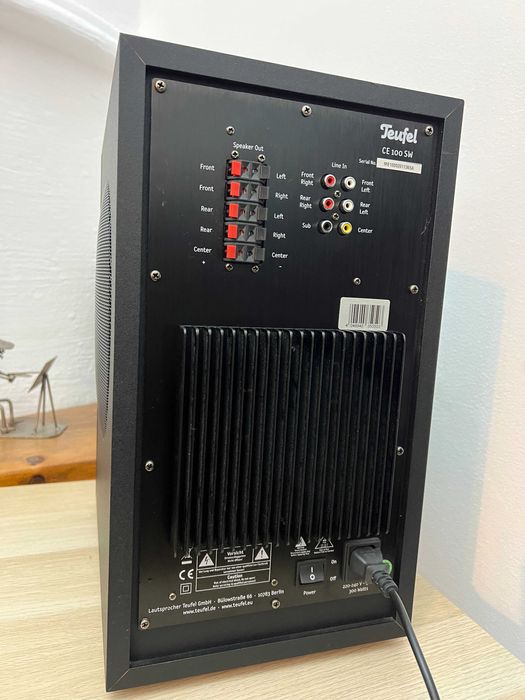 Teufel CE 100 SW subwoofer si sateliti  CE 10 FCR, surround 5.1