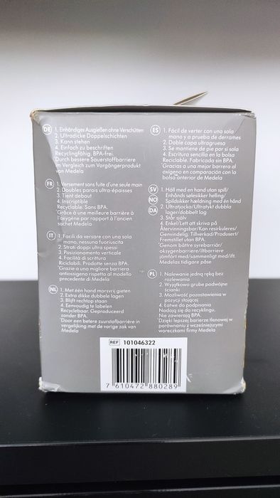 Контейнери за съхранение на кърма Medela Easy Pour - 100 бр.