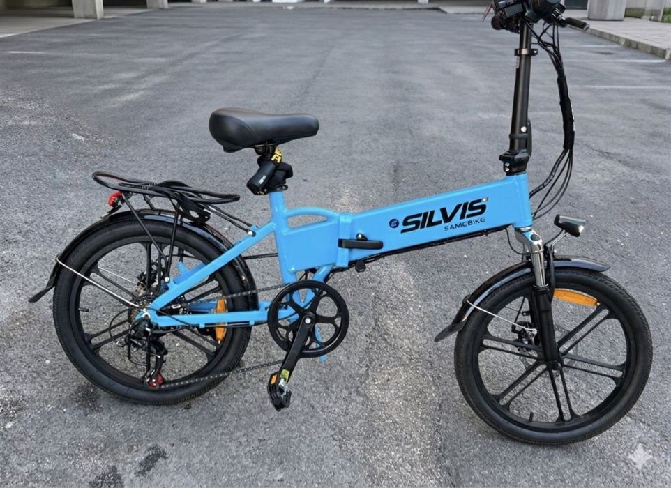 Bicicleta electrica pliabila