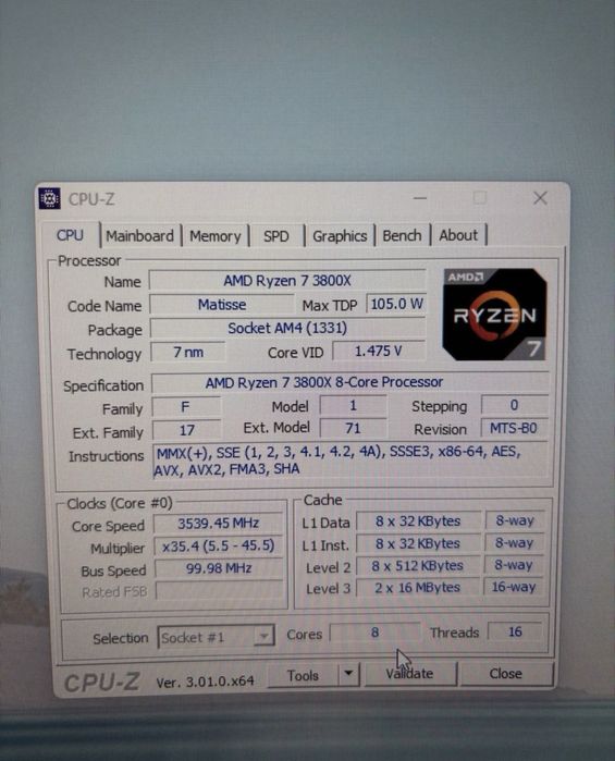 Gamimg pc ,ryzen 7 32 ram rtx 3070 1tb ssd