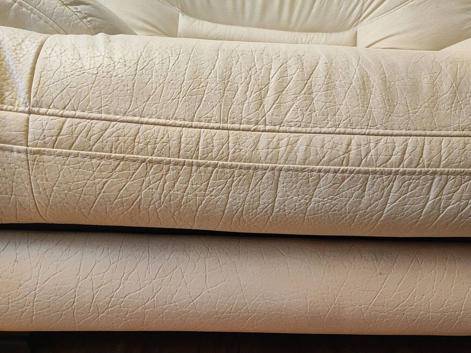 Кожен комплект диван и фотьойл модел Линкълн