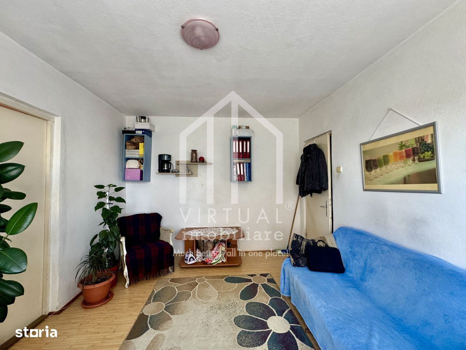 Apartament cu 2 camere, 38mp utili, etaj 3/4 - Vasile Aaron — fotografia 1