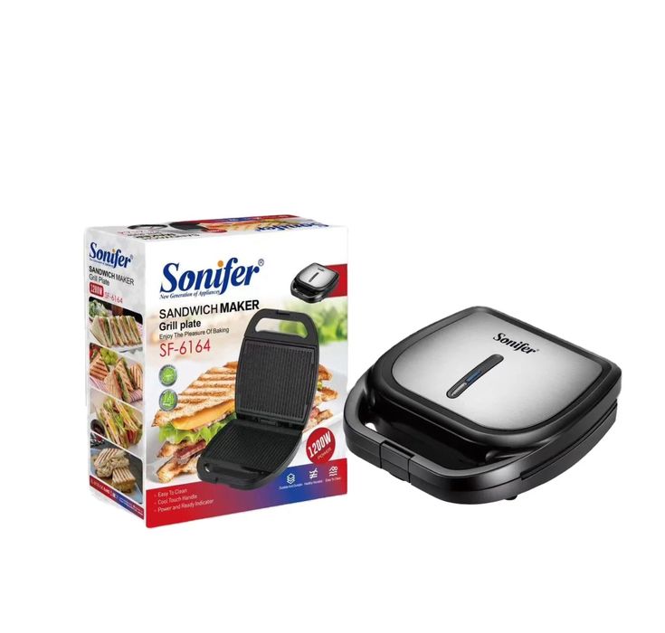 Доставка! Сендвичница  Гриль-плита Sonifer SF-6164
