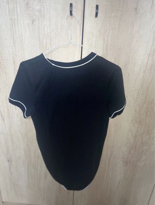 Body Nike Negru din Bumbac