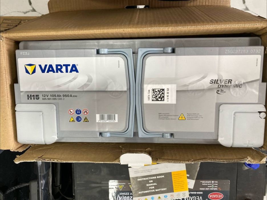 Varta AGM оптом нархларда