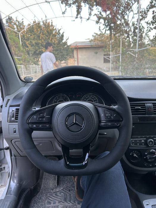 Мерс руль блек пиано