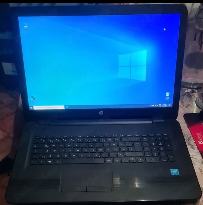 Notebook HP Intel display mare17" SSD 128GB 8GB rami Win 10 activat