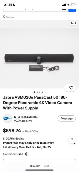 Vand Jabra VSM020