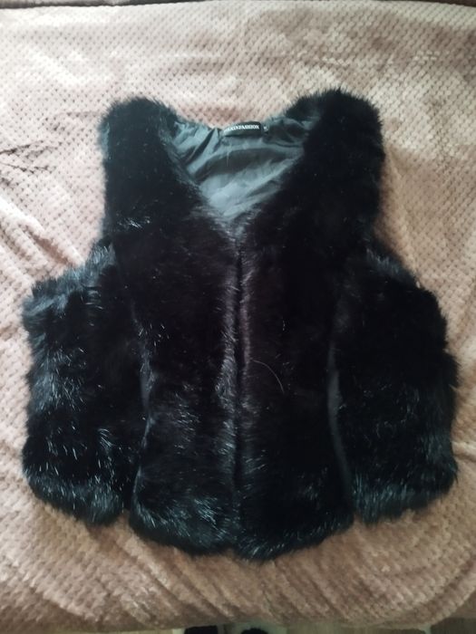 Дамски елек с косъм