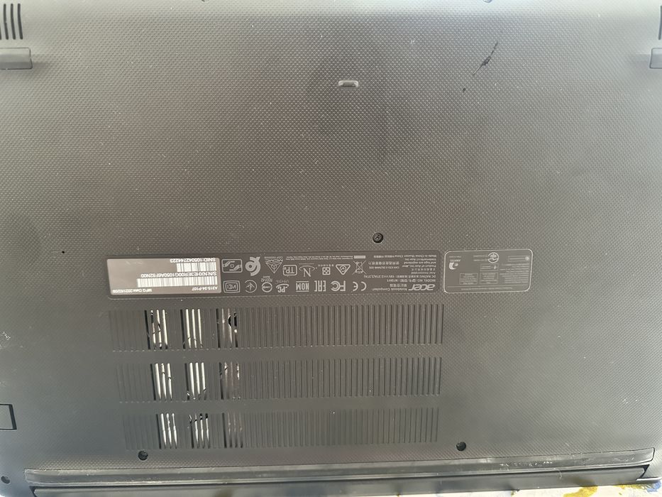Продается ноутбук Aser Aspire A315-34