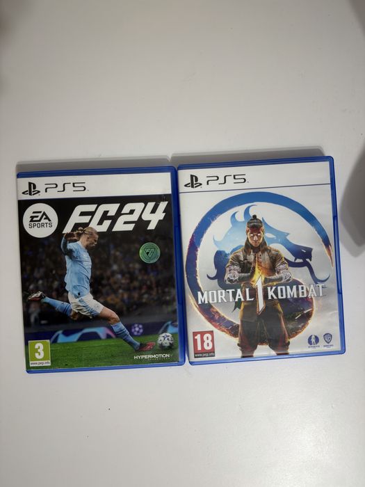 Диски fifa 24/mortal kombat