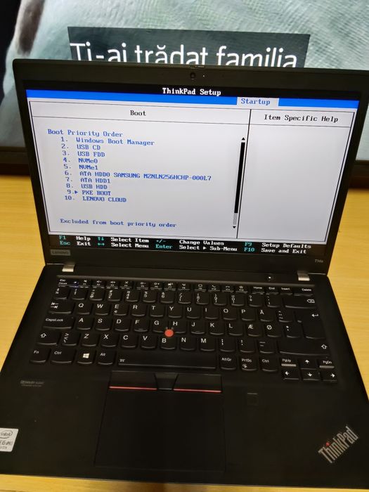 Lenovo T14S gen 1 i5-10310u,16gb RAM ,ssd 256 GB 14 inch fhd ips