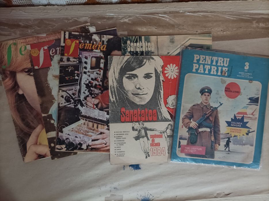 Reviste Cinema, Femeia, Pentru Patrie, Lumea, Sănătatea