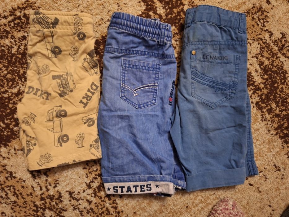 Сет къси панталони момче и дънки 116