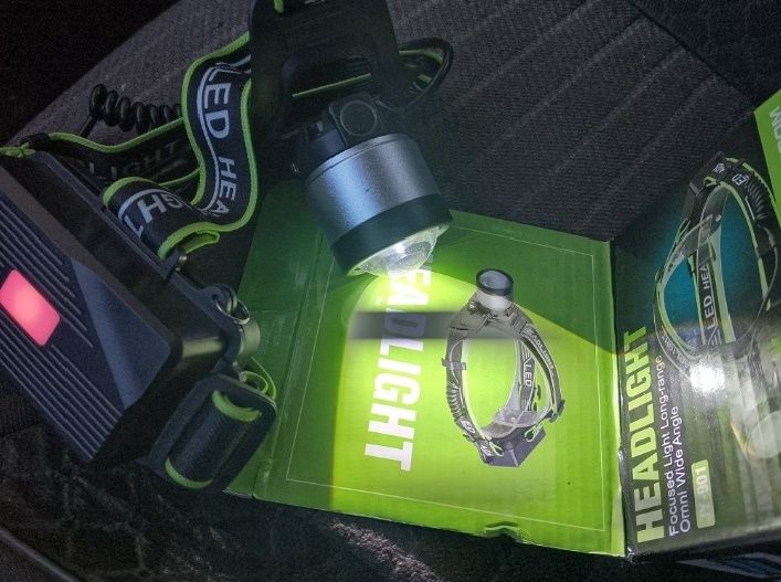 фонарик головной ,налобный