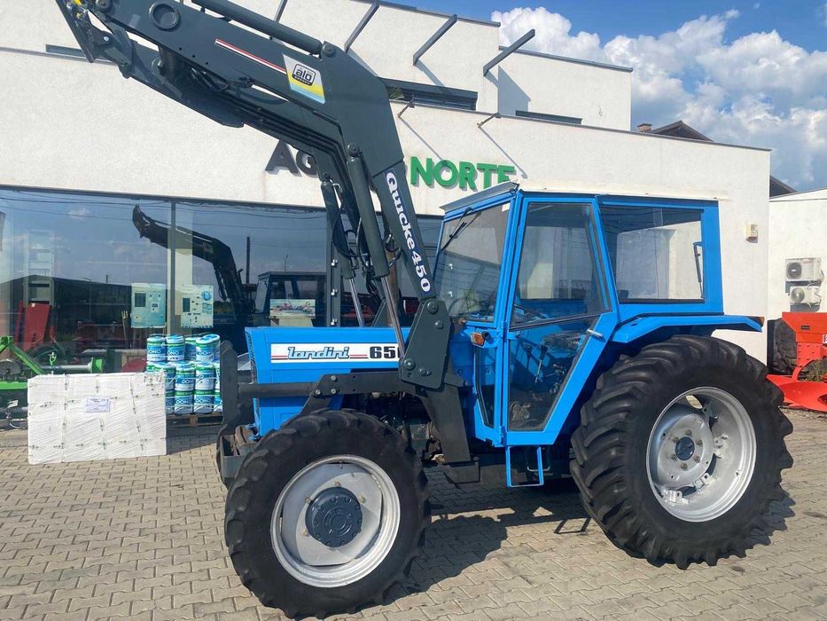Tractor Landini 6500 cu incarcator frontal 4x4  65 CP