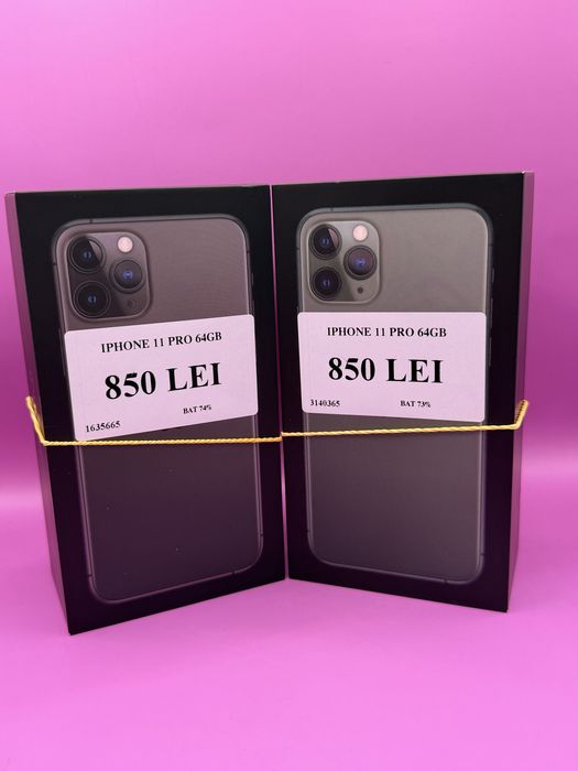 Iphone 11 pro 64 gbbat 74 % •Matei Amanet Margeanului•
