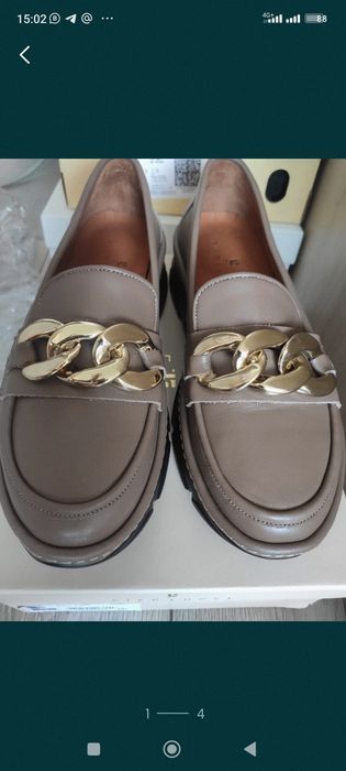 Лоферы натуралка 39р.