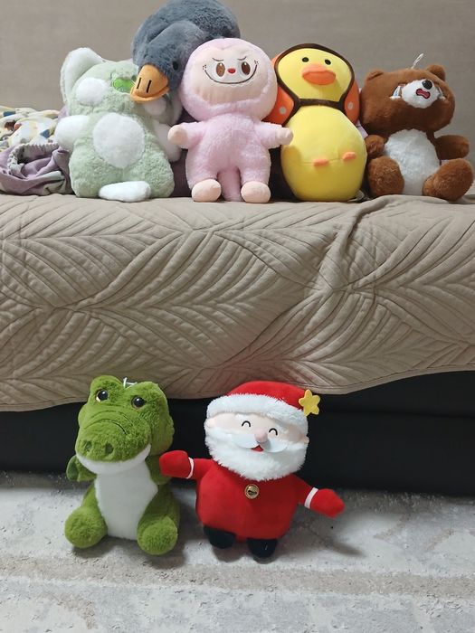 Игрушки мягкие милые плюшевые