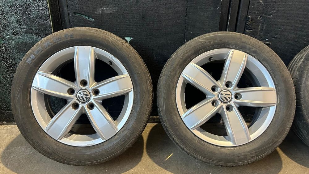 Продавам джанти за VW 5x112 16цола,гуми NEXEN dot 2020