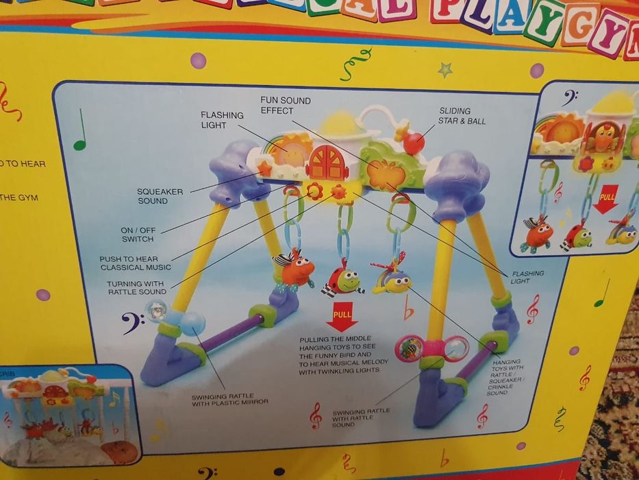 Развивашка для малышей от 3 мес