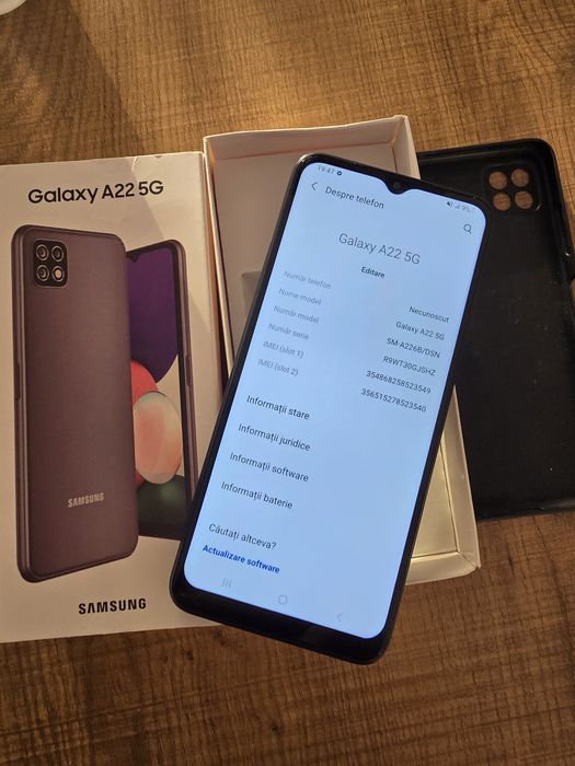 Samsung Galaxy A22 5G full box
