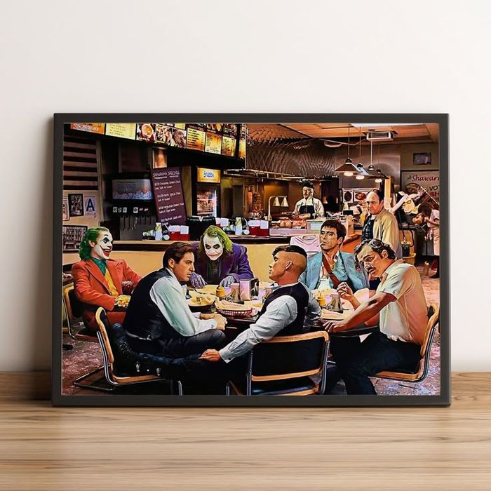 Картины и оформление витрин для барбершопов | Стильно, брутально