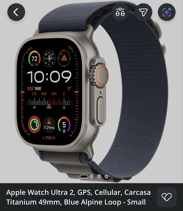 Apple Watch Ultra 2 GPS Blue Alpine Loop