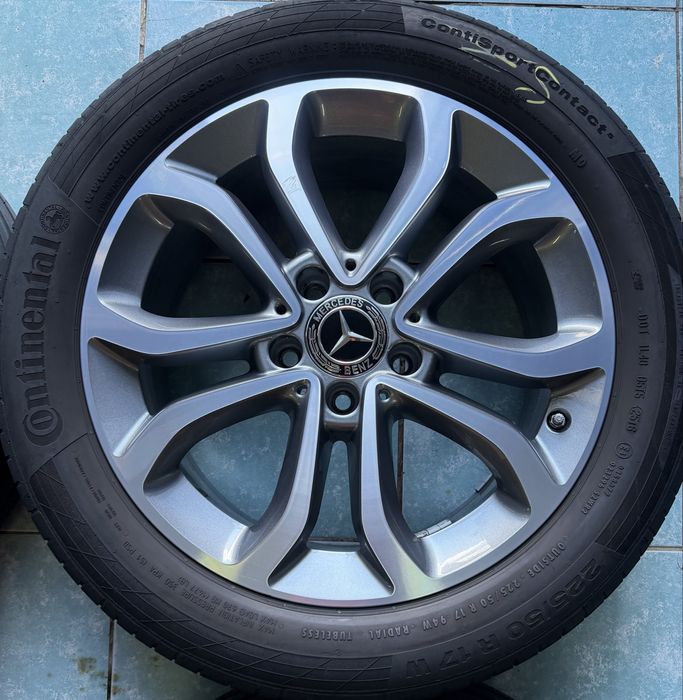 Jante aliaj R17 originale Mercedes C-Class W205 CLA 225/50/17 vara