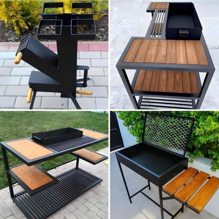 Мангал, лофт мебел, перила решетка, козырек, ворота, калитки и другие