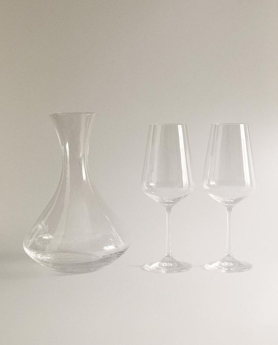 Стъклен сервиз Бохемия Кристал zara home