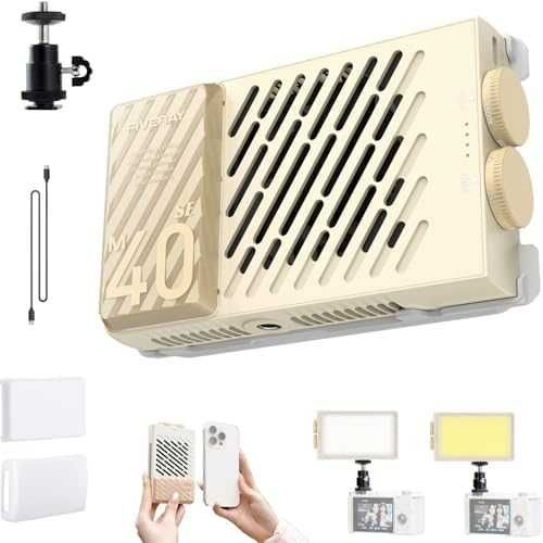 Нова ZHIYUN M40 SE Combo 17100 Lux 2700K-8500K LED Фото Лампа снимки