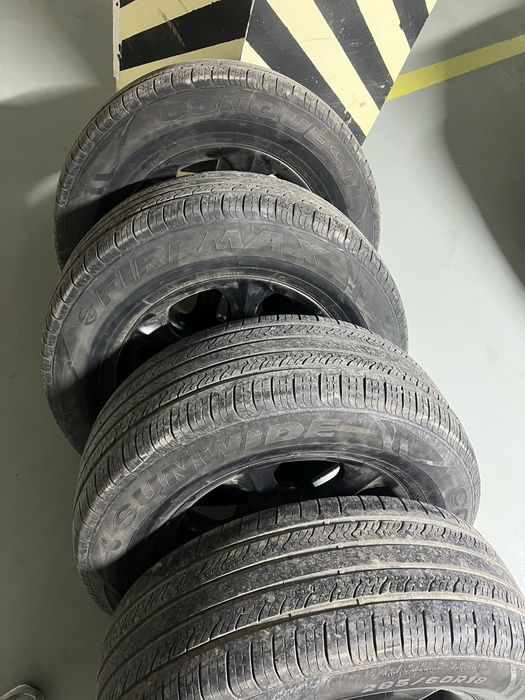 диски с летними шинами 285/60/18