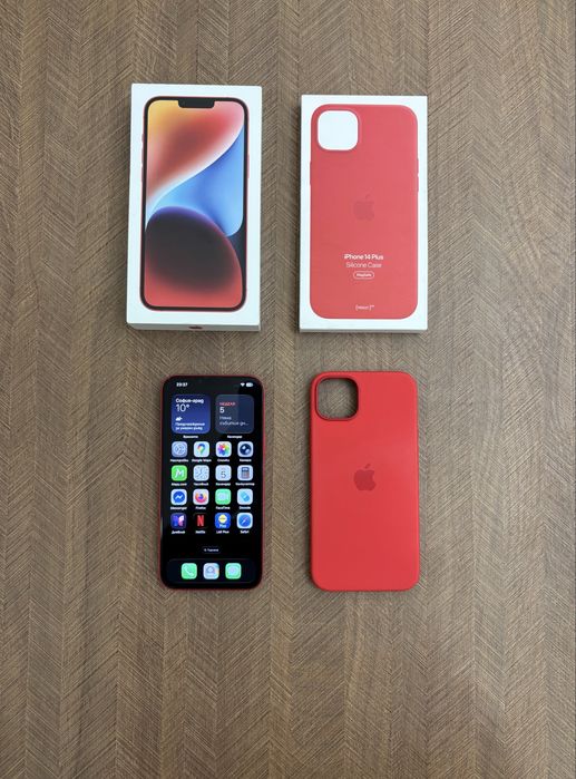 Iphone 14 Plus/256gb[в отлично състояние/без забележки/пълен комплект]