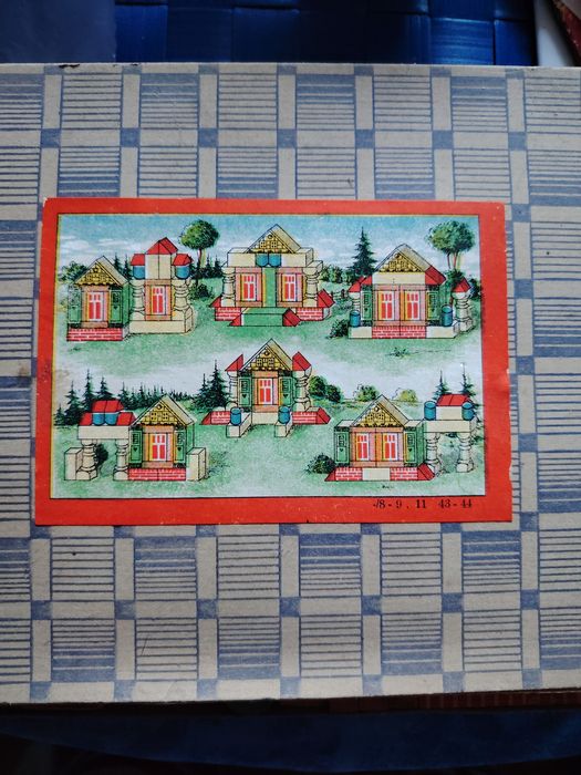 Винтидж дървен строител 1930-1940 г