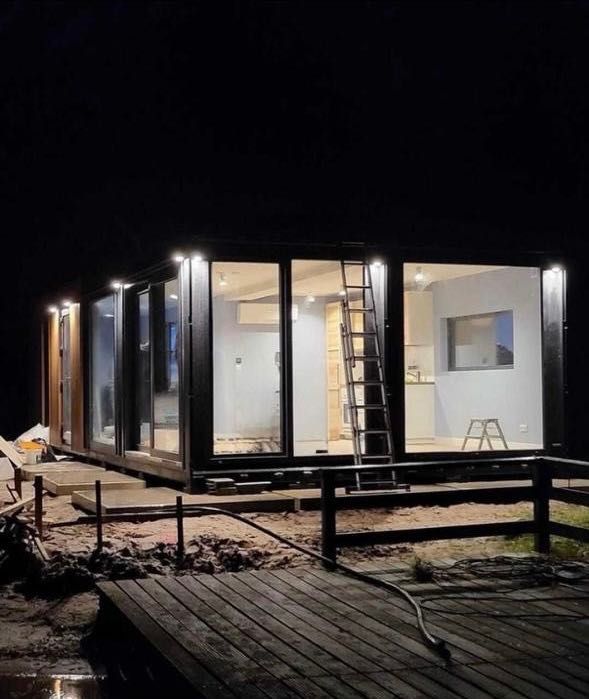 Дом для отдыха из контейнера