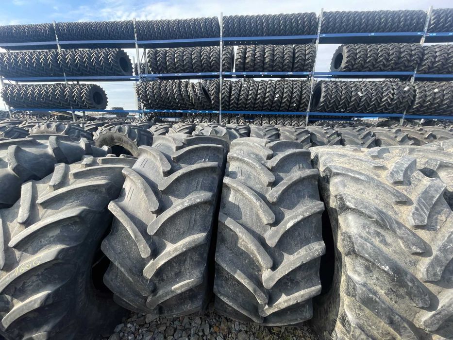 Cauciucuri case magnum 290 600/70r30 anvelope putin uzate fara defect