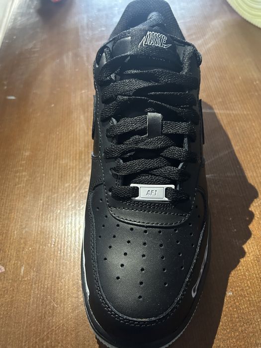 Air force 1 “halloween skeleton black”