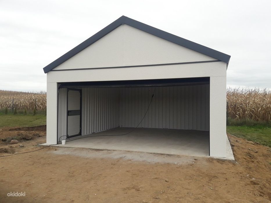 Vand garaj metalic 7x5 premium – structura rezistenta