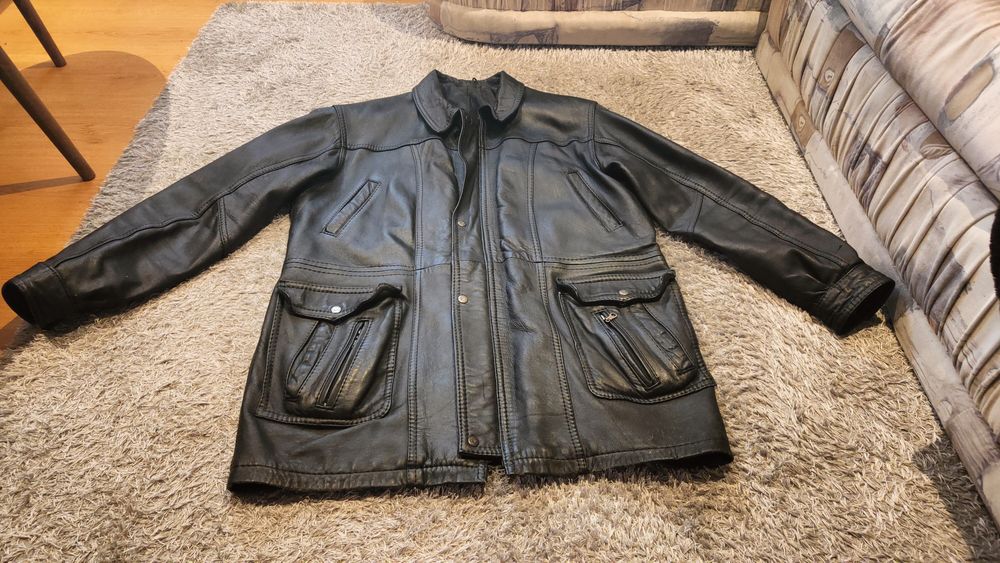 Geacă de piele bărbați
