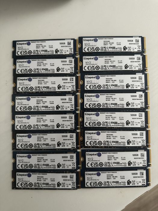 SSD Kingston 500gb почти новые