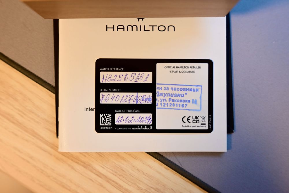 Hamilton Jazzmaster Day Date Slim